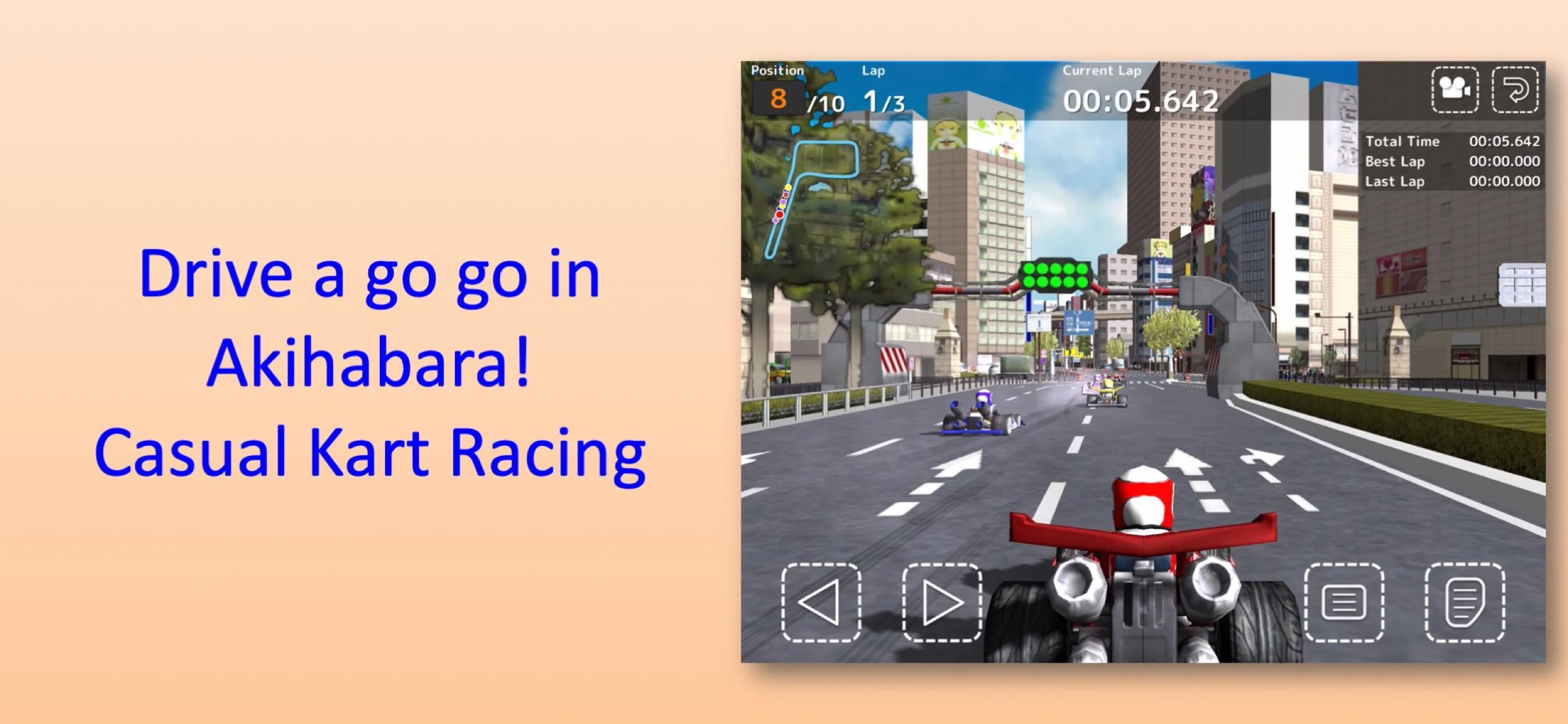 Akiba Kart Racing screenshot